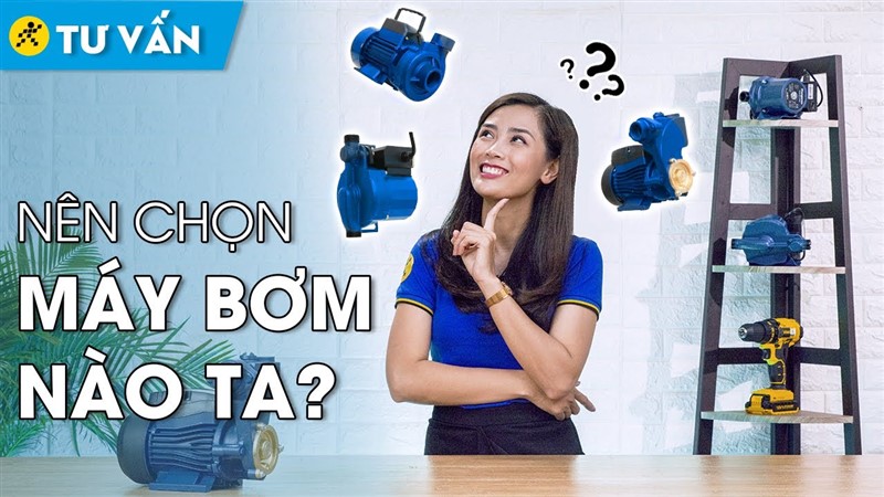Chọn máy bơm nước tiết kiệm điện